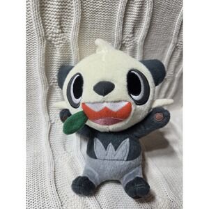 Pokemon Happy Pancham Panda Plush 9" Stuffed Animal Tomy 2016 Nintendo Animae